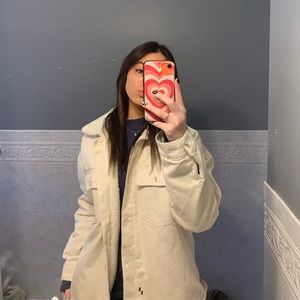NWT PACSUN BONE SHERPA SHACKET